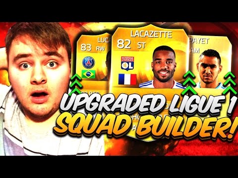FIFA 15 Upgraded Ligue 1 Squad Builder / Team ft UP Lacazette Lucas Payet & Verratti