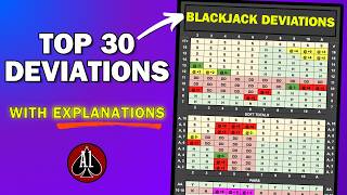 Top 30 Blackjack Deviations for H17 — Full Breakdown & Transcript
