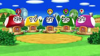 Mario Party 9 Toad Vs Waluigi Vs Birdo Vs Daisy / Launch Break