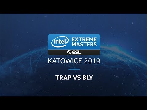SC2 - Trap [P] vs. Bly [Z] - Qualifying Match - B2 - IEM Katowice 2019
