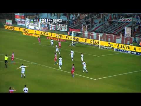 Arsenal tuvo la primera. Arsenal 0 - Gimnasia 0. Fecha 16. Primera División 2015. FPT