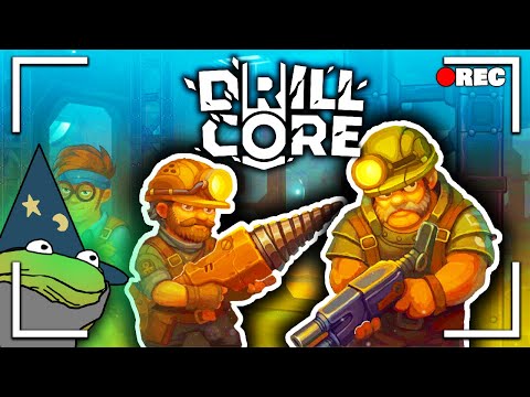 Drill Core, A Side-Scrolling, Mining Tower Defense #Ad