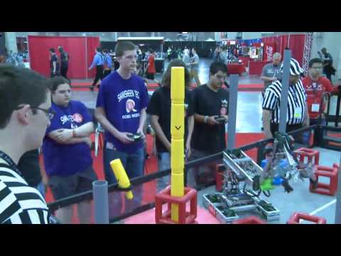 2015 VRC Engr Q15 - 9898A 5313B vs 1623A 2158W - 66 to 12 - VEX Worlds 2015 - Engineering Division