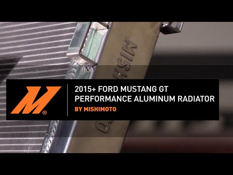 2015+ Ford Mustang GT Performance Aluminum Radiator Installation Guide by Mishimoto