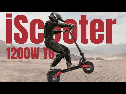iScooter 1200W T8 Offroad escooter im Test