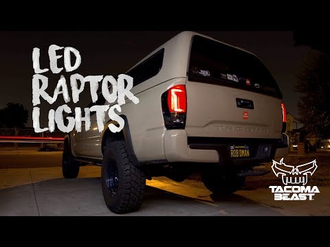 LED Winjet Tail lights UPGRADE on my Toyota Tacoma - Thanks TACOMABEAST !!!