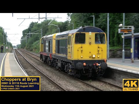 20901 & 20118 at Bryn - 11th August 2021