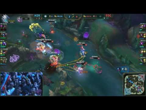 H2K vs EDG - Elder Dragon steal