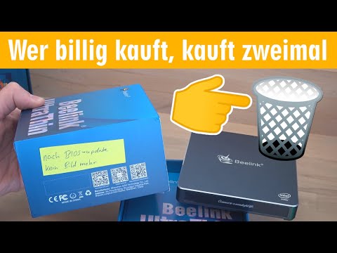 Wer billig kauft - kauft zweimal 😕️ Beelink Mini PC - kein Bild mehr nach Bios Update
