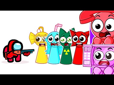 AMONG US vs SPRUNKI OC..?? (FUNNIEST ANIMATION MEMES)