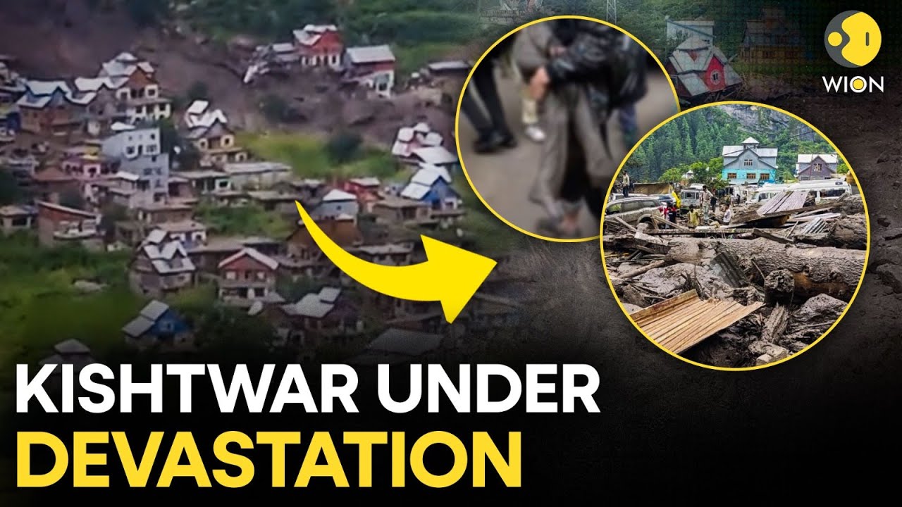Kishtwar Cloudburst LIVE: Massive Cloudburst Hits Kishtwar! Death Toll Mounts To 60,Hundreds Injured