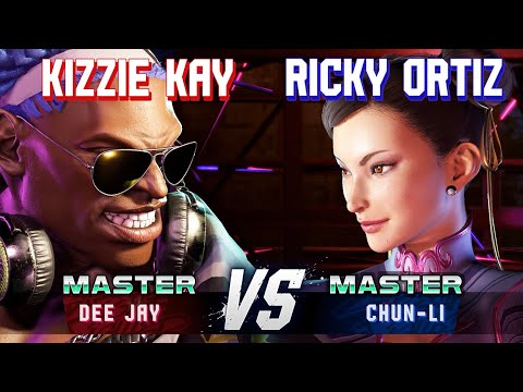 SF6 ▰ KIZZIE KAY (Dee Jay) vs RICKY ORTIZ (Chun-Li) ▰ High Level Gameplay