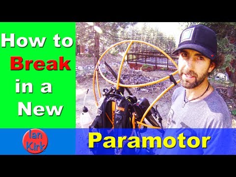 How to Break in a Paramotor - Vittorazi Moster 185 Plus