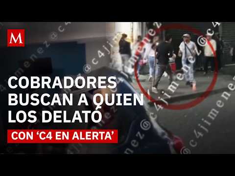 "Whoever talks, doesn't pay a fee": Shocking video of extortionists leaked in Mexico City