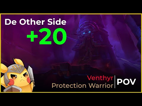 Plka, Venthyr Protection Warrior, Mythic +20 De Other Side!