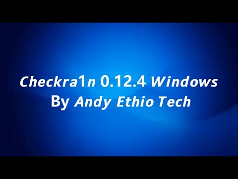 Checkra1n 0.12.4 Jailbreak iOS 14.5.1/14.5/12.5.3 iPhone 5S/6S/7/8+/X