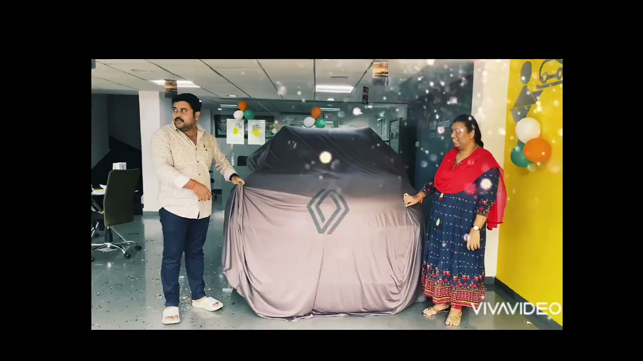 My First Car Delivery! Renault Kiger RXZ Manual | Red & Black Dual Tone | Budget | Delivery Day Vlog