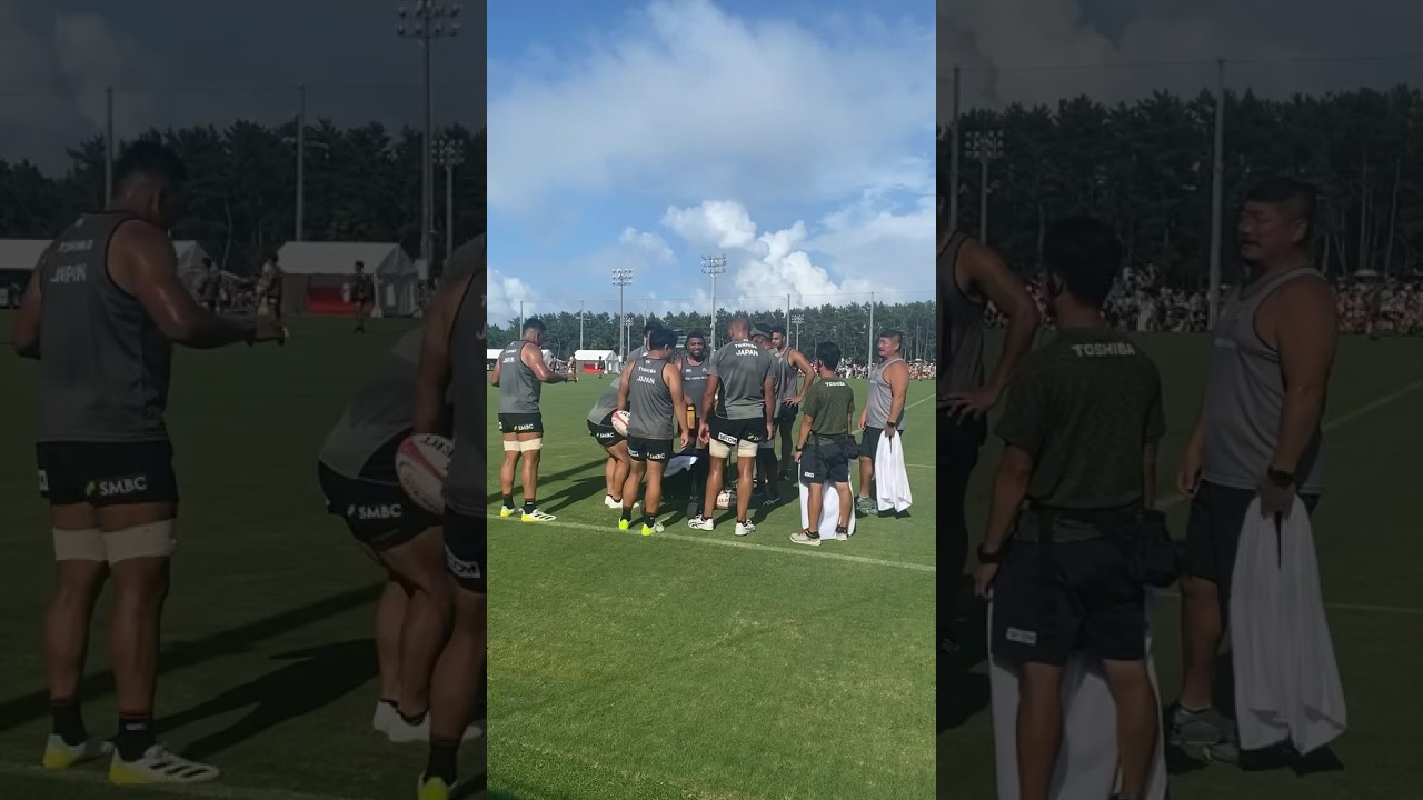 〜笹崎ヘッド宮崎レポート〜最終週取材行ってきました❤️‍🔥晴天の中、一般公開では720人のファンが…😍明日のフィジー🇫🇯戦も一緒に #日本代表 を応援しましょう😌#笹崎里菜#日テレラグビー
