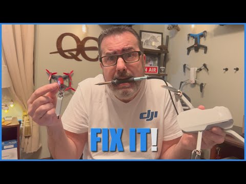 DJI Mini 2 & DJI Mini 2 SE - How to Replace Rear Arm