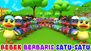 Download lagu Bebek Berbaris Satu Satu - Lagu Anak Indonesia Balita Keren mp3