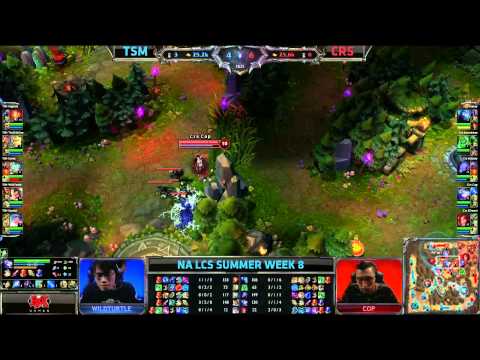 TSM (Team Solomid) vs Curse (CRS) || NA LCS Summer 2013 W8D1 || Full Game HD