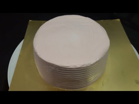 New technique for cake || New cake design trick || Cake designs || Tanzila Memon #cake #tutorial