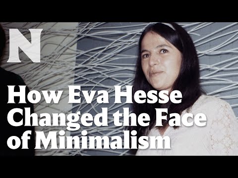 See how Eva Hesse’s sculpture changed the face of minimalism