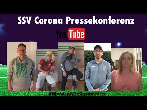 SSV Corona Pressekonferenz