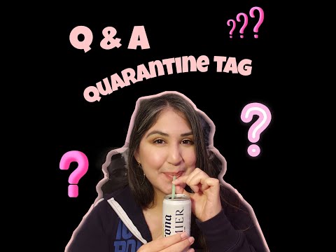 Quarantine Q&A Tag 2020 | Jeanette Marie | #thequarantinetag mp4