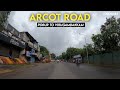 Chennai 4K Arcot Road Porur To Virugambakkam Metro Phase 2 Construction