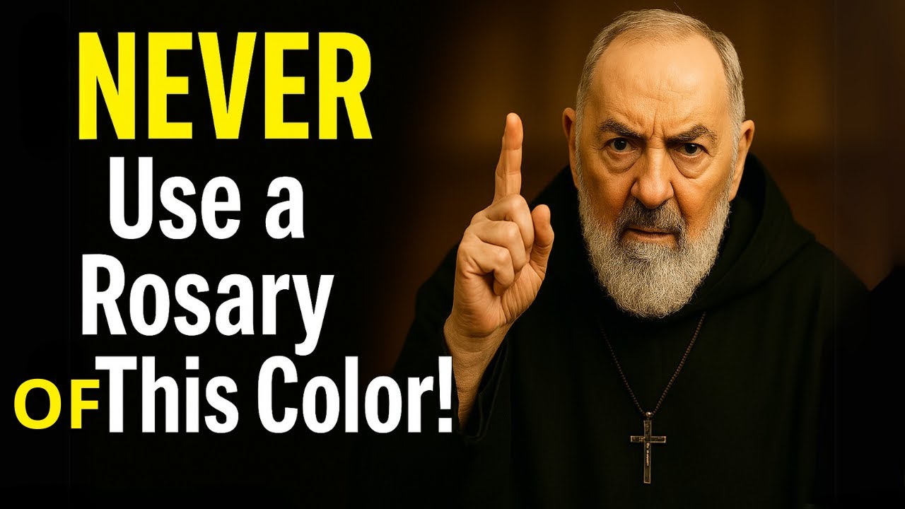 This Rosary Color Could Be Dangerous – Padre Pio's Hidden Warning