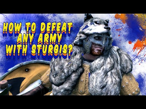 🔥How to defeat any army with Sturgis -  Tactics Manual 🔥 Mount & Blade 2: Bannerlord