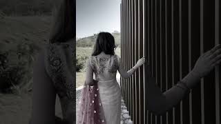 Hand Embroidered Pure Maysuri Suit - Video 2