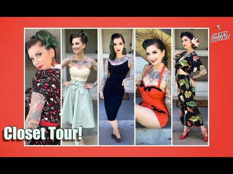 Updated Closet Tour: Plus all of my vintage! by CHERRY DOLLFACE