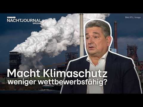 Thyssenkrupp-Chef López über Rüstung, Wirtschaft und Klima | RTL Nachtjournal