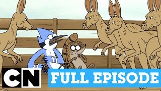 Download lagu Regular Show | Mordecai & Rigby in Australia Outback 🇦🇺  | FULL EPISODE | Cartoon Network mp3