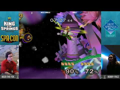 KotS 3 SSBM - Bozo the Fox (Fox) Vs. Bobby Frizz (Fox) - Pools