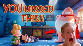 Captain Underpants Easter Eggs &amp; Everything You Missed