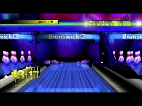 brunswick pro bowling xbox 360 kinect video