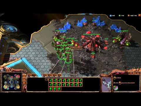Heart of the Swarm Beta - PsY vs kaffezombie - ZvZ