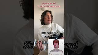 David Bowie cover Lady Grinning Soul #davidbowie #rocknroll #rockmusic #cover #acoustic
