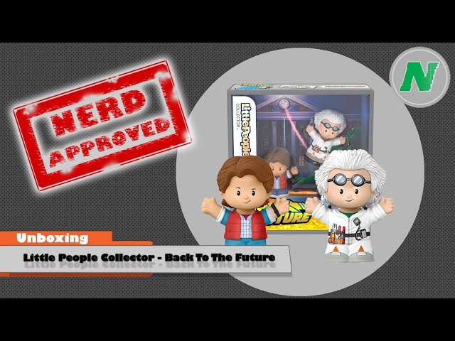 Vídeo relacionado con Little People Collector Regreso al Futuro Conjunto de edición Especial para Adultos y Fans, Incluye 2 Figuras y una Caja Decorativa, JFD74