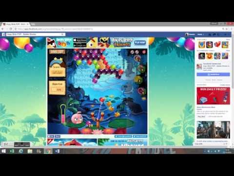 Angry Birds POP! on Facebook - Level 107 Walkthrough