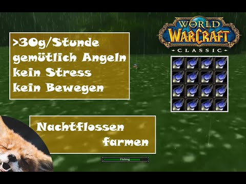 [WOW Classic] Entspannt mit Angeln Gold machen - endlose Rohstoffe