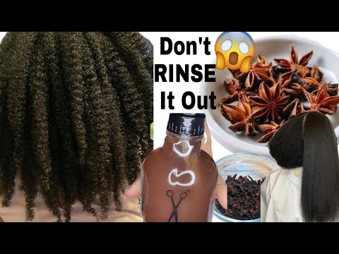 Don't Rinse it Out! Star Anise | Spray This Everyday For Extreme  Hair Growth #staranise #hairgrowth