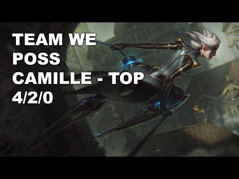 Team WE Poss Top Camille vs Aatrox - KR Grandmaster Patch 10.8