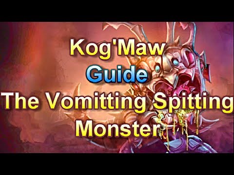 AD Kog'Maw Guide - The Vomitting Spitting Monster - League of Legends