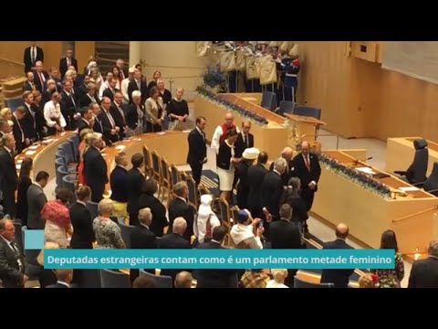 Deputadas estrangeiras contam como é um parlamento metade feminino - 03/12/20