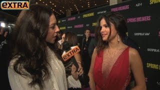 At the 'Spring Breakers' Premiere