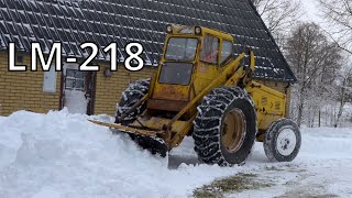 Will the antique 58 year old machine handle the snow?